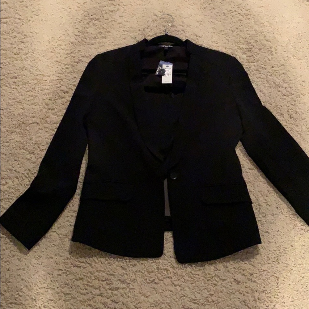 Express black blazer